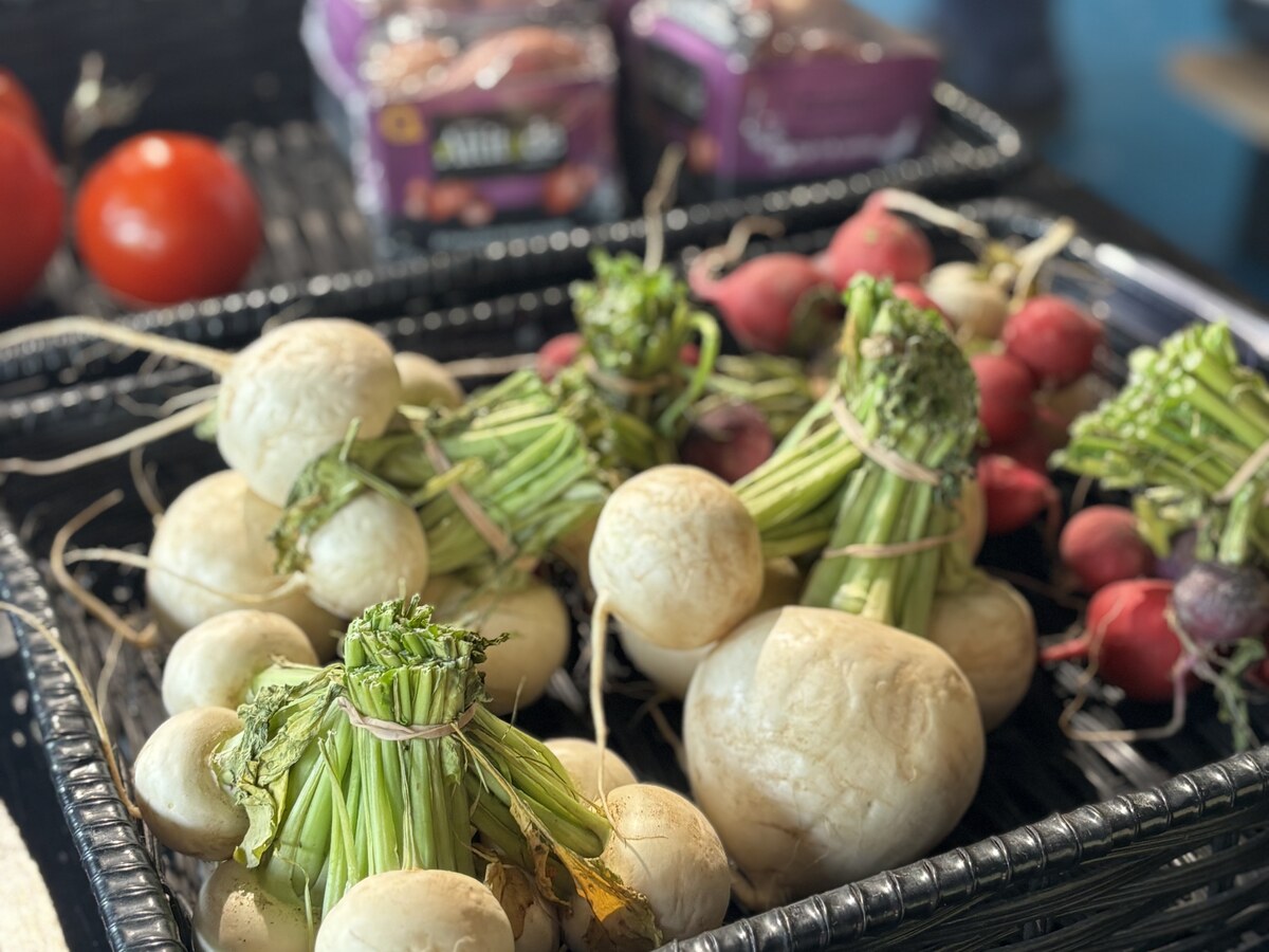 Légumes frais et produits de saison chez Fraser et Gagnon