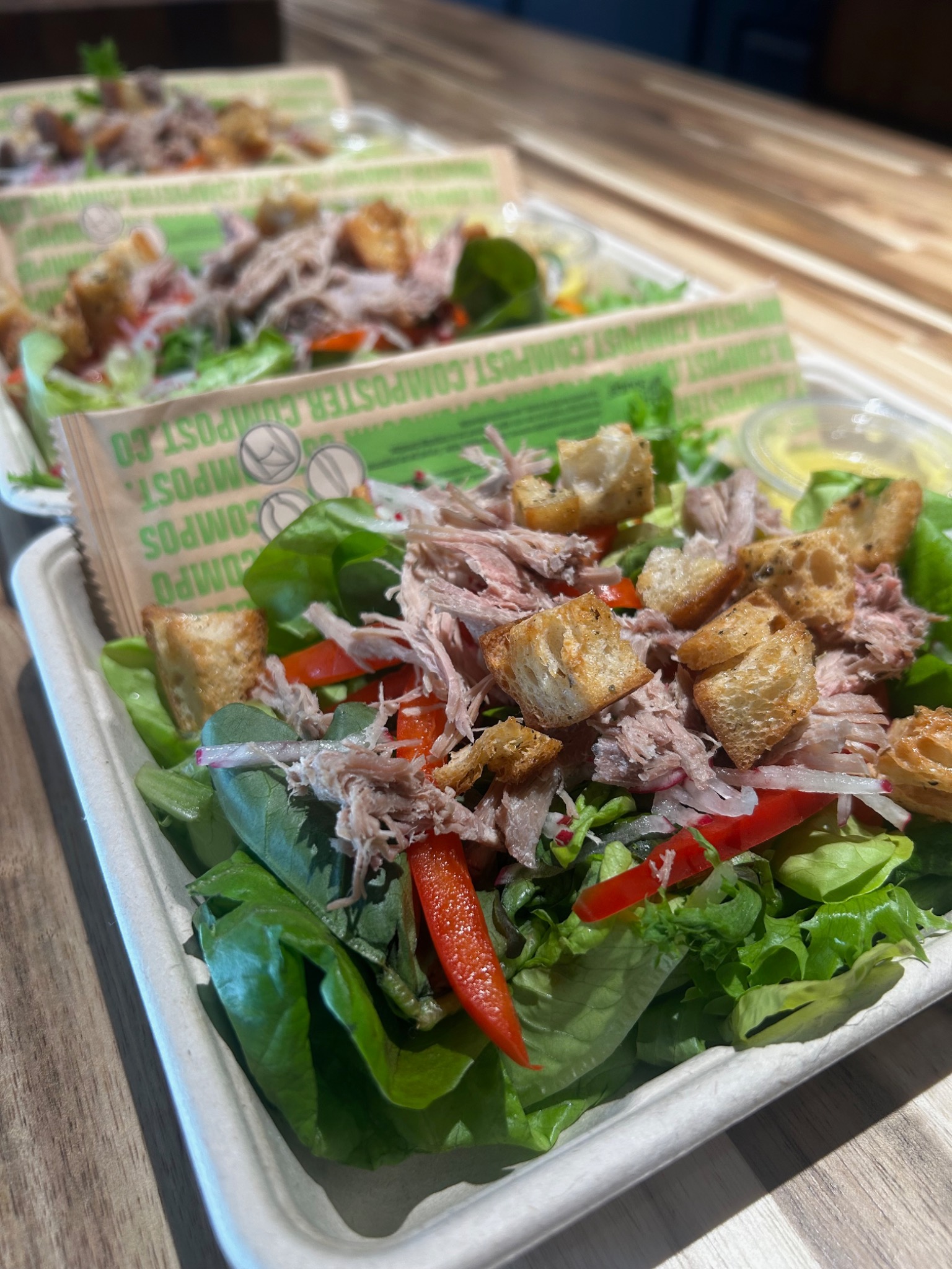 Salades repas Salade repas préparée chez Fraser et Gagnon